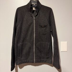 Faherty Sweater Bomber Jacket